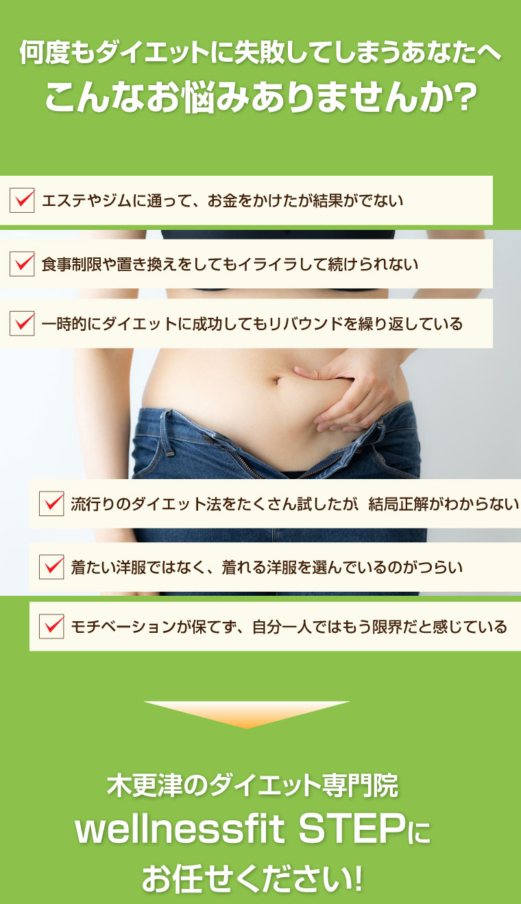 wellnessfit STEP,木更津市,ダイエット