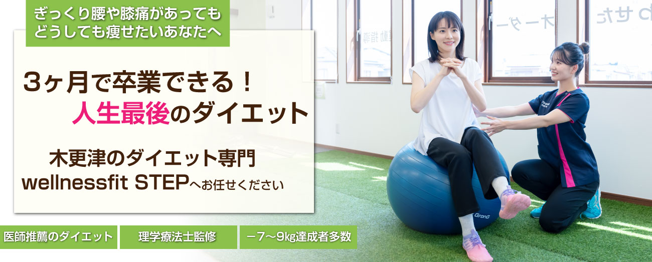 wellnessfit STEP,木更津市,ダイエット