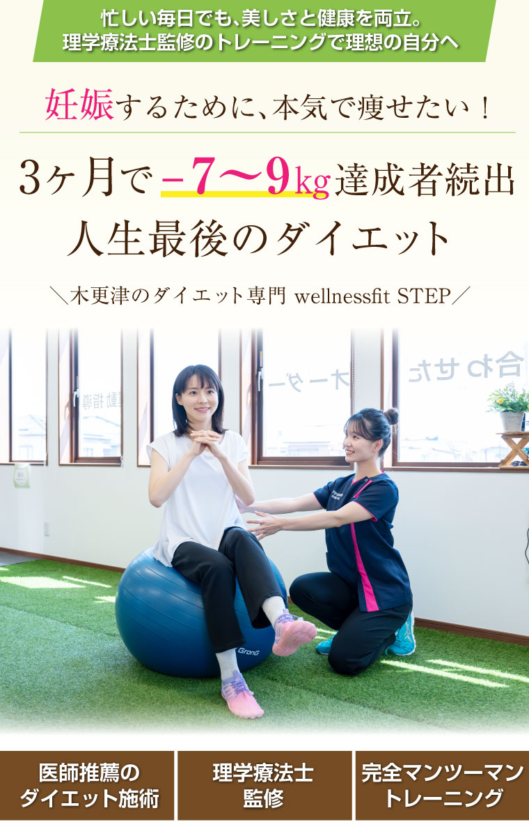 wellnessfit STEP,木更津市,ダイエット